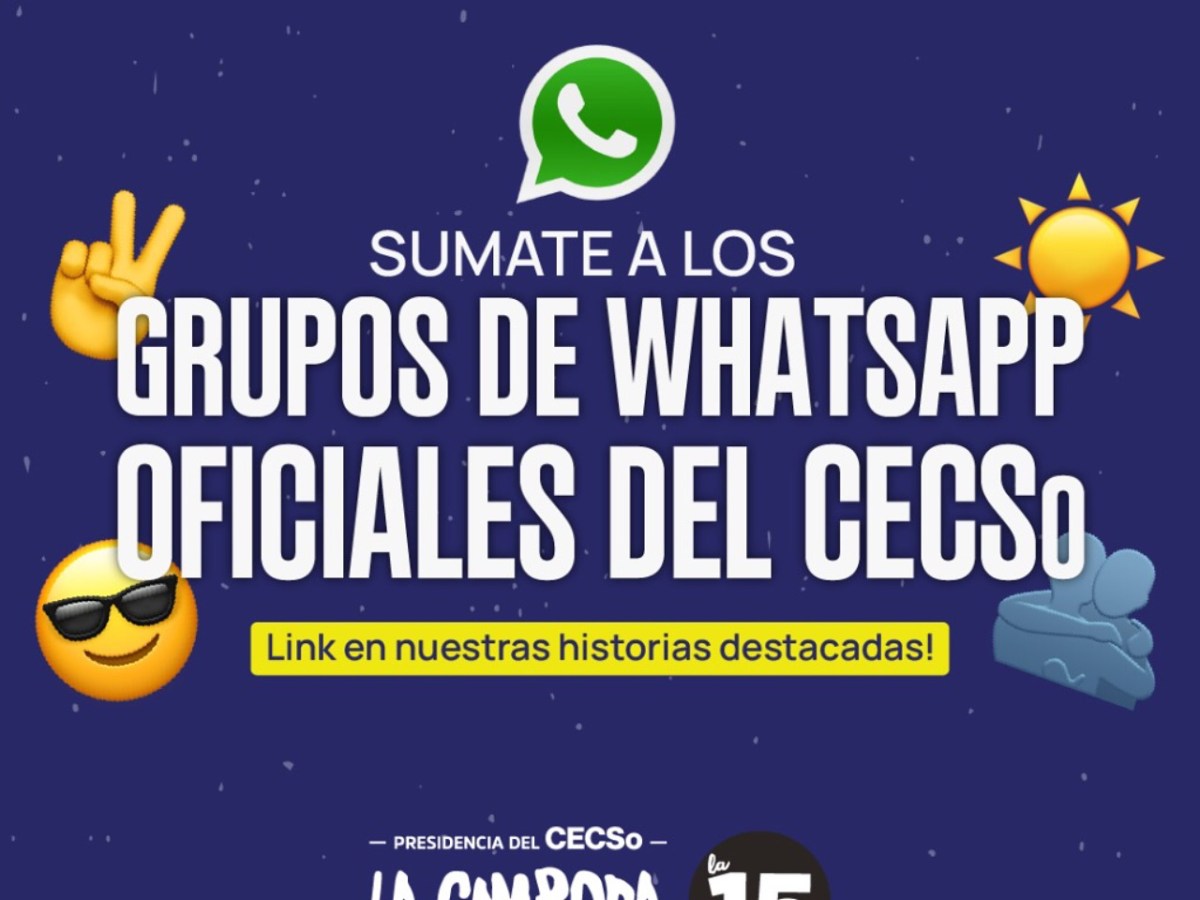 GRUPOS DE WHATSAPP DEL CURSO DE&nbsp;VERANO